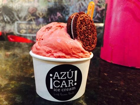 Azucar ice cream company - Azucar Ice Cream General Information. Description. Operator of Cuban-inspired ice cream shops. The company offers various flavors of ice cream such as Abuela maria, Cuban coffee, oreo cookies n' cream, Cuban vanilla, sweet plantain and bourbon ice cream with dark cherries.